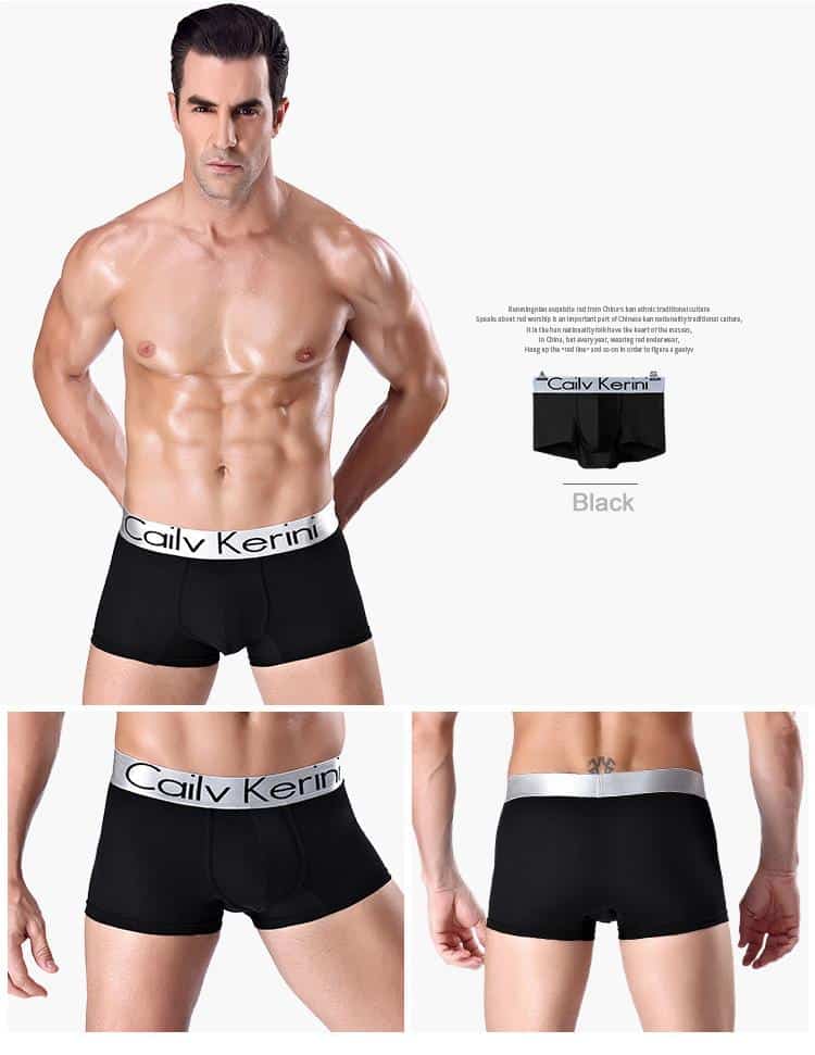 luckymily 2020 New Men's Stretch Cotton Multicolor Boxer Shorts Men's Underwear Breathable Lingerie Men Personality Boxer Tangas
